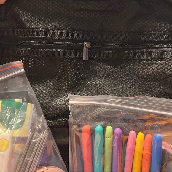 NEW 57pcs Crochet Kit Beginners Starter Knitting Yarn Tools Cute Pink Tweed Bag - Picture 10 of 13